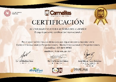 feria-carmelitas-niec-certificado